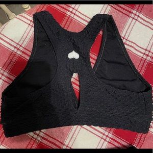 Booty by Brabants croco deep v sports bra